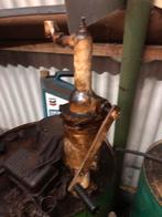 Olie blikken, Ophalen