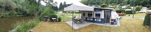 Caravane Hobby 560 Kmfe, Caravans en Kamperen, Caravans, Particulier, Hobby, Luifel, Uitbouw voortent, Ophalen