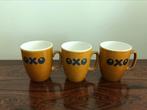 Set van 3 oxo mokken tassen bruin, Ophalen of Verzenden