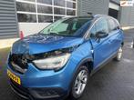 Opel Crossland X 1.2 Turbo Ultimate AUTOMAAT|PANORAMADAK, Auto's, Opel, 840 kg, Gebruikt, Euro 6, Blauw