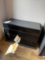 Zwarte ladenkast, Ophalen, Gebruikt, 55 tot 70 cm, 65 cm of meer