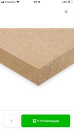 Mdf platen, Doe-het-zelf en Bouw, Ophalen, Nieuw
