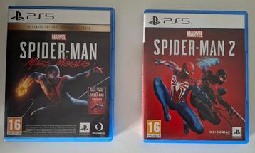Spider-Man (Miles Morales Ultimate Edition) & Spider-Man 2 beschikbaar voor biedingen