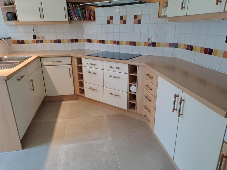 keukenkasten met spoelbak en kraan, Huis en Inrichting, Keuken | Keukenelementen, Gebruikt, Minder dan 100 cm, Minder dan 50 cm