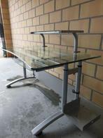 Bureautafel glas, Huis en Inrichting, Ophalen