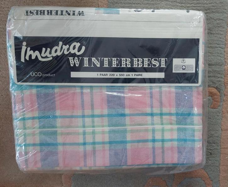 Flanellen 2-persoons lakens (1 PAAR), Huis en Inrichting, Slaapkamer | Beddengoed, Nieuw, Ophalen