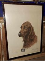 gravure epreuve d artiste signe leon danchin, Enlèvement ou Envoi