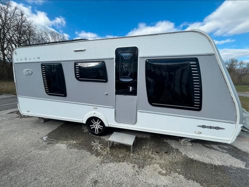 Caravalair subliem, Caravans en Kamperen, Caravans, Particulier, tot en met 4, Overige, Overige merken, Douche, Ophalen