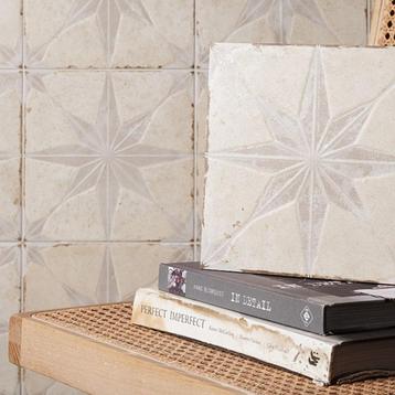 Vintage tegels - Stertegels - retro tegels - Vloertegels beschikbaar voor biedingen