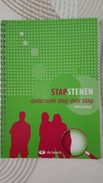 Stapstenen - onderzoek stap voor stap - Bart Laureys, Ophalen of Verzenden, Zo goed als nieuw, Nederlands, Bart laureys