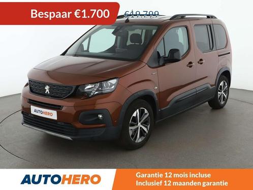 Peugeot Rifter 1.2 PureTech Allure N1 L1 (bj 2019), Auto's, Peugeot, Te koop, Rifter, 360° camera, ABS, Achteruitrijcamera, Airbags