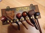 houten pijpenrek met pijpen, Ophalen of Verzenden