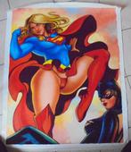 Décoration murale Supergirl & Catwoman (audacieuse), Collections, Enlèvement ou Envoi, Neuf, Film, Autres types