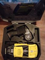 Voiture à grande vitesse en métal, couleur jaune avec téléco, Enlèvement ou Envoi