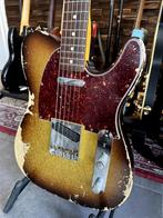 Fender Custom Shop Tele - Heavy Relic Sunburst Sparkle, Ophalen, Zo goed als nieuw, Solid body, Fender