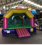 Springkasteel happy face, Ophalen of Verzenden, Gebruikt