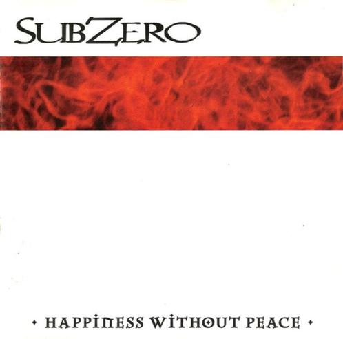 SubZero - Happiness Without Peace - cd, Cd's en Dvd's, Cd's | Rock, Ophalen of Verzenden