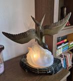 Lampe Art Deco socle marbre, Ophalen