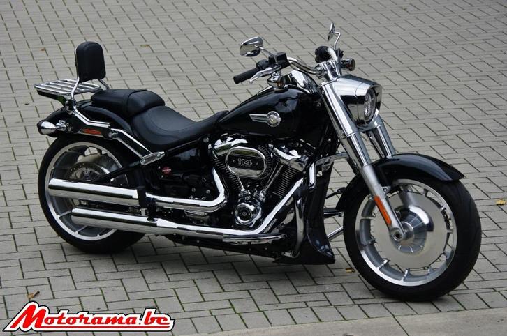 Harley Davidson Fat Boy - 2023 - 2000 km @Motorama, Motoren, Motoren | Harley-Davidson, Bedrijf, Chopper, meer dan 35 kW, 2 cilinders