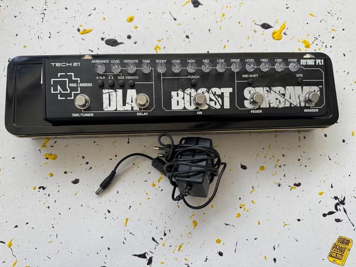 Tech 21 PL1 Paul Landers Fly Rig Multi-Effect, Muziek en Instrumenten, Effecten, Gebruikt, Distortion, Overdrive of Fuzz, Multi-effect