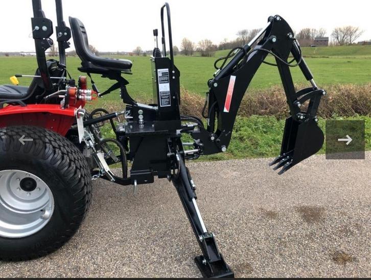 Nieuwe backhoe graafmachine mini-miditractor, Zakelijke goederen, Landbouw | Werktuigen, Ophalen