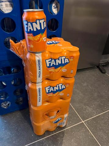 4 x 9 fanta blikjes ( spanje )  beschikbaar voor biedingen