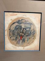 Kunstwerk octave landuyt, Antiquités & Art, Art | Dessins & Photographie, Enlèvement ou Envoi