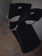 2 chaises noires, Maison & Meubles, Chaises, Enlèvement, Neuf