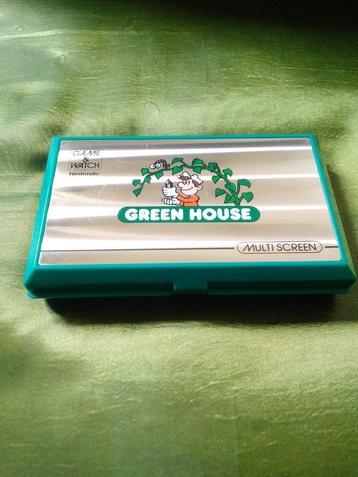  Jeu et montre Nintendo Green House 