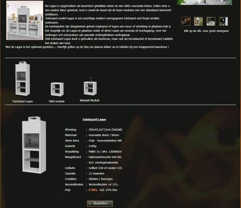 Tuinhaard-bbq NIEUW!!, Tuin en Terras, Tuinhaarden, Nieuw, Ophalen