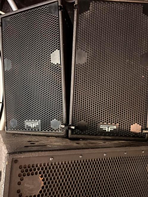 Audiofocus FR112, Muziek en Instrumenten, Versterkers | Keyboard, Monitor en PA, Gebruikt, P.A., 1000 watt of meer, Ophalen of Verzenden