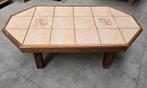 Retro vintage salontafel bijzettafel plantenrek tafeltje, Ophalen of Verzenden, Gebruikt