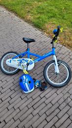 Vélo enfant Police B'twin 16" avec casque et gants, Fietsen en Brommers, Minder dan 16 inch, Gebruikt, Ophalen, Btwin décathlon