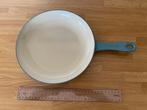 Le Creuset omeletpan Signature24 cm, Ophalen, Gebruikt, Gietijzer, Keramische plaat