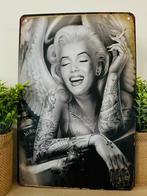 Plaque murale en métal Marilyn Monroe, Collections, Musique, Artistes & Célébrités, Affiche, Œuvre d'art ou Peinture, Enlèvement ou Envoi