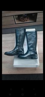 Nouveau, taille 36, cuir véritable, Neuf, Enlèvement ou Envoi, Bottes hautes, Noir