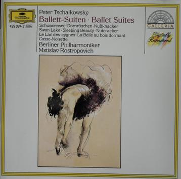Balletsuiten/Tschaikowsky - Berliner Philharm / Rostropovich beschikbaar voor biedingen