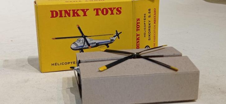 DINKY TOYS UK SIKORSKY SABENA HELIKOPTER, Hobby en Vrije tijd, Modelauto's | 1:43, Zo goed als nieuw, Overige typen, Dinky Toys