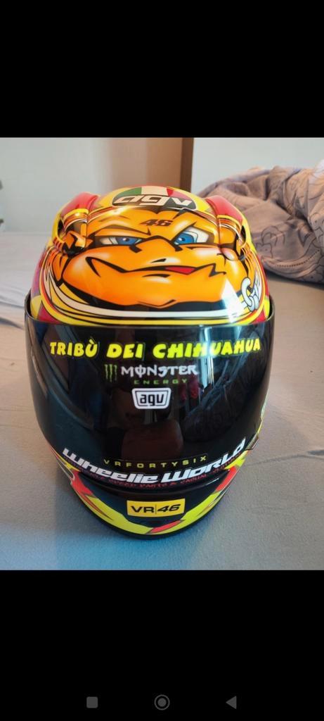 Casque agv Valentino Rossi., Motoren, Kleding | Motorhelmen, L, AGV, Verzenden