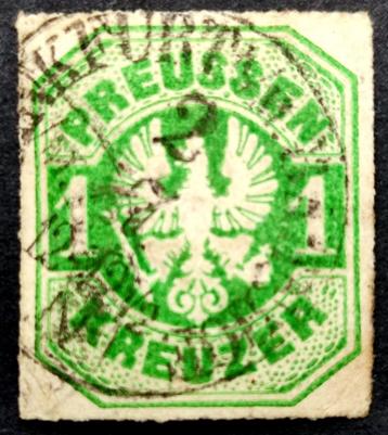 Altdeutschland-1 Kreuzer Preussen 1867 beschikbaar voor biedingen