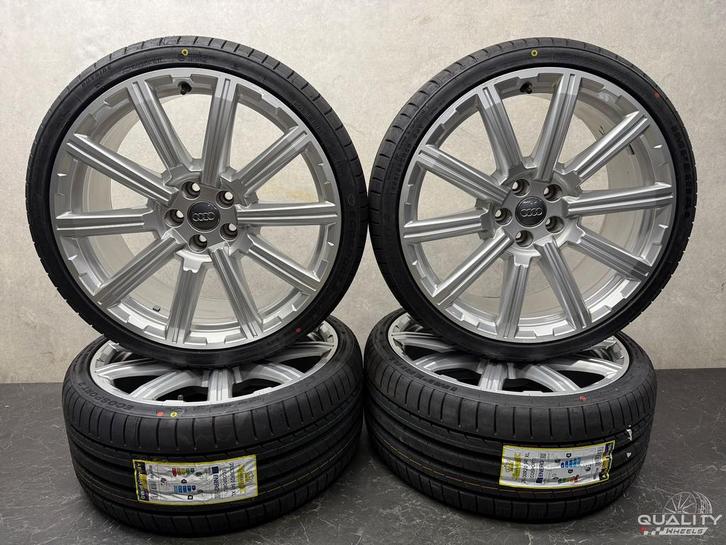 20” Org Audi A5 S5 2007-2026, RS4 B8 Velgen + Banden 265/30/, Auto-onderdelen, Banden en Velgen, Banden en Velgen, Winterbanden