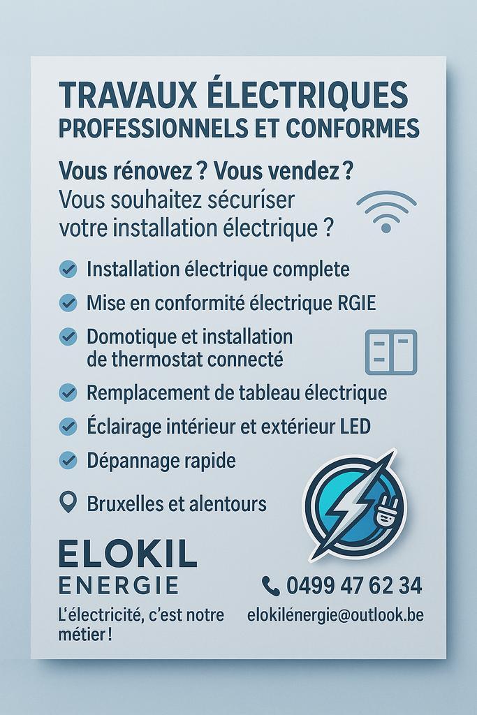 ÉLECTRICIEN PROFESSIONNEL – TOUS TRAVAUX ÉLECTRIQUES, Services & Professionnels, Électriciens, Service 24h/24, Garantie