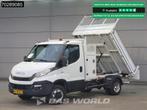 Iveco Daily 35C16 Kipper met Kraan Dubbellucht 3,5t Trekhaak, Auto's, Bestelwagens en Lichte vracht, Stof, Gebruikt, Euro 6, Iveco
