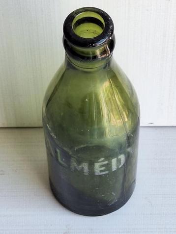 Belle ancienne bouteille de bière Brasserie de Malmedy 1916 beschikbaar voor biedingen