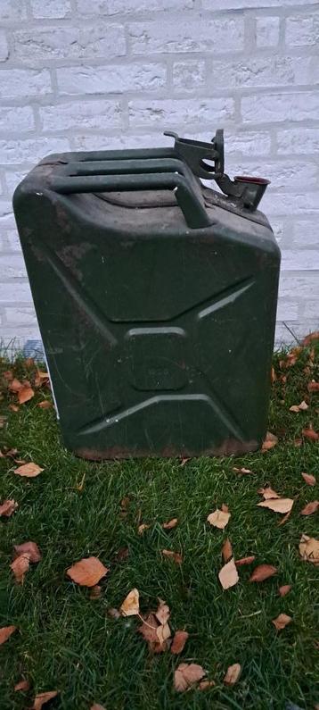 Metalen jerrycan - 1980 - NATO  beschikbaar voor biedingen
