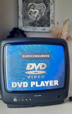 Portable Vintage Philips Color Tv, Enlèvement, Comme neuf, Moins de 40 cm, Philips