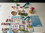 Playmobil 4070 grote speeltuin compleet met ijskar 7492, Complete set, Gebruikt