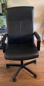Bureaustoel Ikea Millberget, Huis en Inrichting, Bureaustoelen, Ophalen, Gebruikt, Zwart, Bureaustoel
