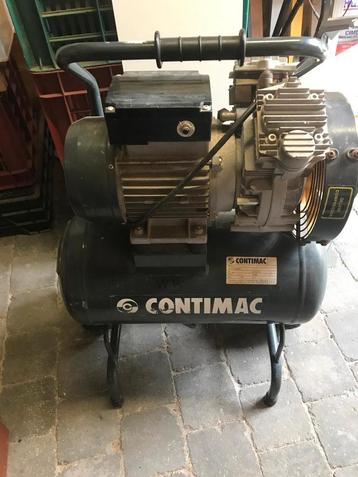 Compressor Contimac met toebehoren  beschikbaar voor biedingen
