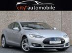 Tesla Model S 60 kWh TVA RECUPERABLE (bj 2014, automaat), Auto's, Tesla, Automaat, Euro 5, Gebruikt, Zwart